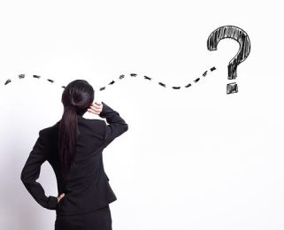Business Woman Think